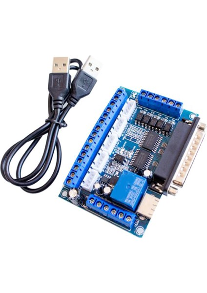 Mach3 Gravür Makinesi Için Usb'li Cnc 5 Eksenli Step Motor Sürücüsü (Yurt Dışından)