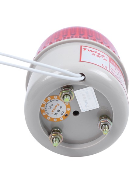 Flyeer Ac 220V 15W Kırmızı Işık Endüstriyel Sinyal Kulesi Flaş Uyarı Lambası (Yurt Dışından) indirimleri