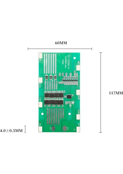 18650 Piller Bms 7s 25A 24V Li-Ion Hücre Koruması Escooter Için Bms Kart Dengesi (Yurt Dışından)