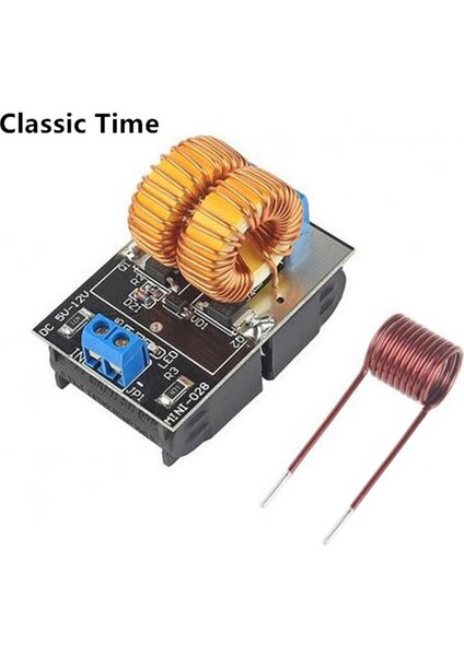 5-12V 120W Mini Zvs Indüksiyon Isıtma Kurulu Flyback Sürücü Isıtıcı Dıy Ocak + Ateşleme Bobini (Yurt Dışından)