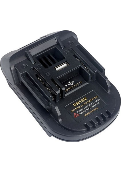 Dewa 20V Için Milwauke M18 Için DM18M Dönüştürücü Adaptör Makita 18V BL1830 BL1850'YE Dönüştürün (Yurt Dışından)
