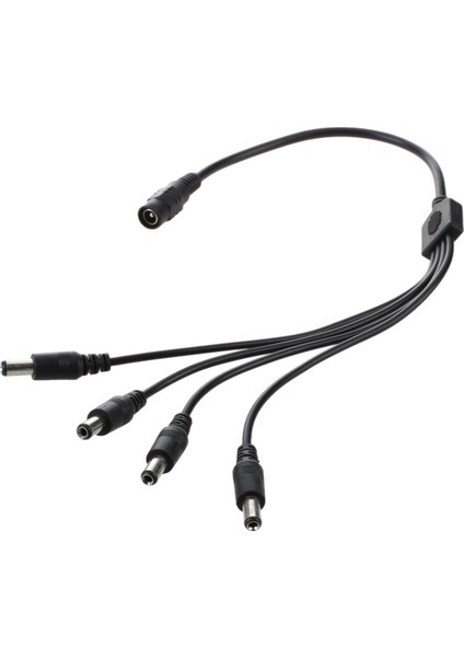 2x 1 Ila 4 Dc 4 Bağlantı Noktalı Ayırıcı Adaptör Adaptör Kablosu Cctv Kamera (Yurt Dışından)