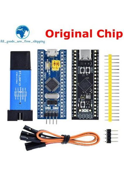 STM32F103C8T6 CH32F103C8T6 Arm STM32 Minimum Sistem Geliştirme Kartı STM32F401 STM32F411 + St-Lınk V2 Programcı Indir (Yurt Dışından)