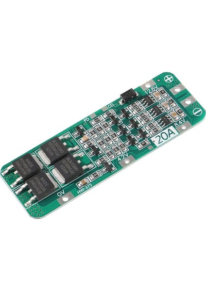 Adet 3s 20A Bms 18650 Li-Ion Lityum Şarj Modülü Bms Koruma Levhası 11.1V 12V 12.6V Modülü (Yurt Dışından)