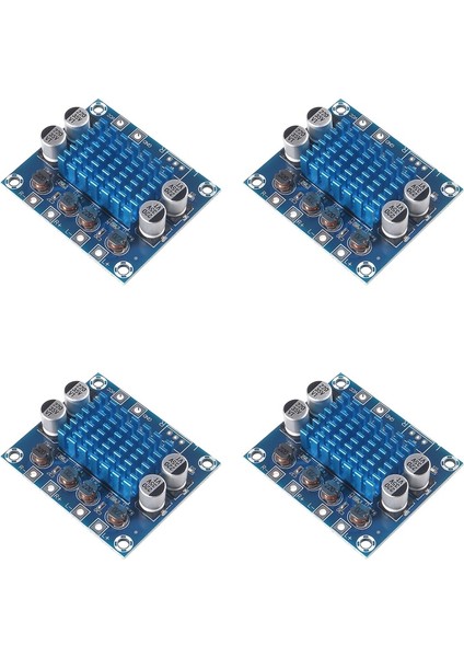 4 Adet 30W+30W 2.0 Kanal Dijital Stereo Ses Amplifikatör Kartı (Yurt Dışından)