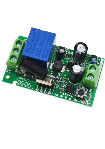 Ac 220V 10A 1 Kanal 433MHZ Kablosuz Rf Uzaktan Kumanda Alıcısı Akıllı Ev Için Röle Anahtarı (Yurt Dışından) fiyatları
