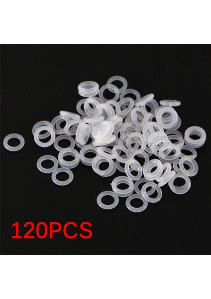 120 Adet Silikon Kauçuk O-Ring Anahtarı Sönümleyiciler Beyaz Cherry Mx Klavye Için (Yurt Dışından)