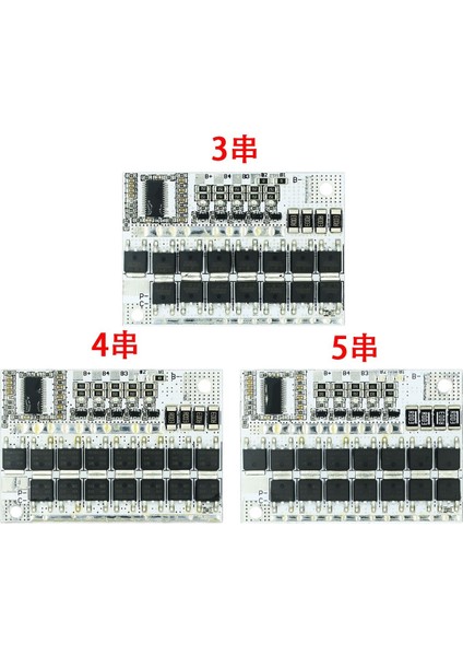3s 4s 5s Bms 12V 21V 100A Lmo Üçlü Koruma Devre Kartı Li-Polimer (Yurt Dışından)