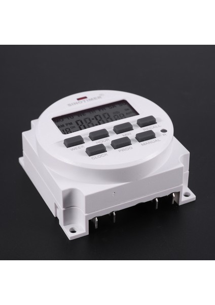Flyeer Sinotimer TM618H-2 220V Ac Dijital Zaman Anahtarı Çıkış Gerilimi 220V 7 Gün Haftalık Programlanabilir Zamanlayıcı Anahtarı Işıklar Için Uygulama (Yurt Dışından)