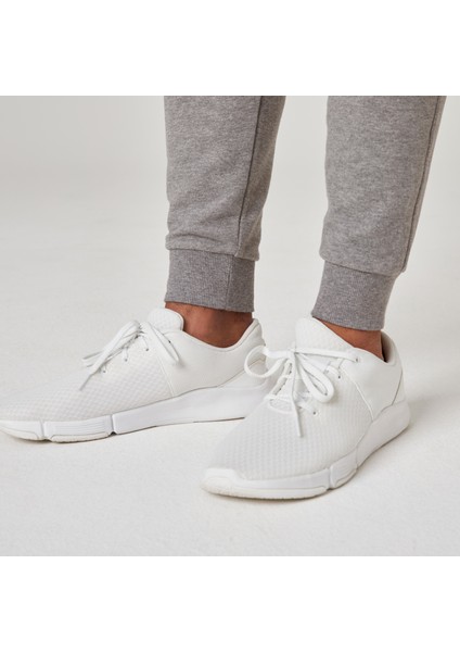 Domyos Erkek Gri Slim Eşofman Altı 500 - Fitness modelleri