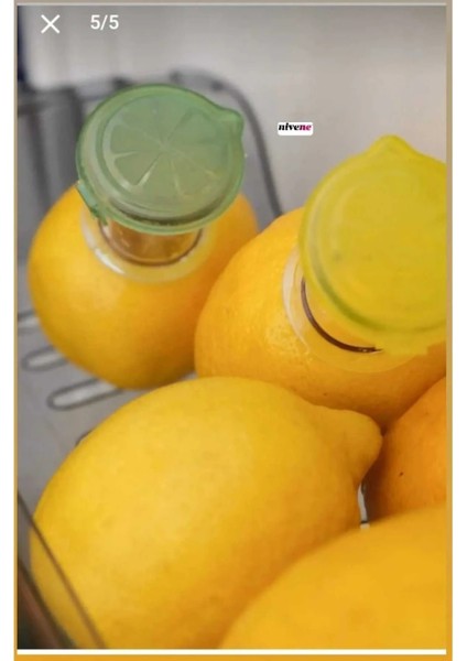 2 Adet Kapaksız Smart Neon Limon Sıkacağı