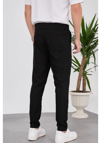 Bayaygun 4014 Duble Paça Joger Düz Pantolon_siyah indirimleri