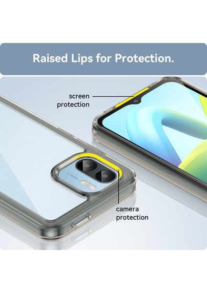 Xiaomi Redmi A2 Darbeye Dayanıklı Telefon Kılıfını Temizle (Yurt Dışından) fiyatları