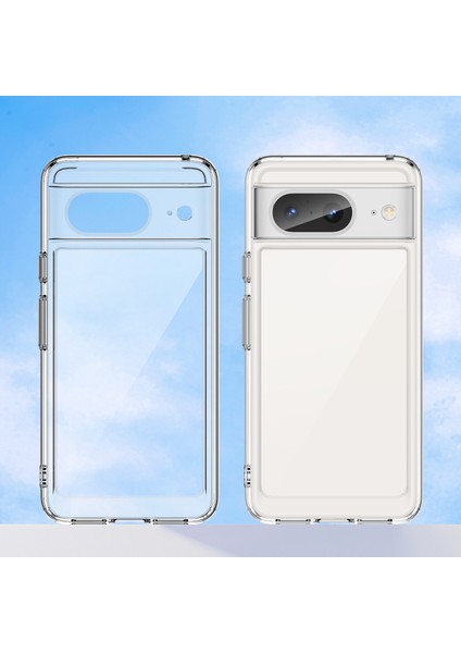 Google Pixel 8 Darbeye Dayanıklı Telefon Kılıfını Temizle (Yurt Dışından)