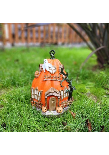 Halloween Bal Kabağı Ev Heykeli