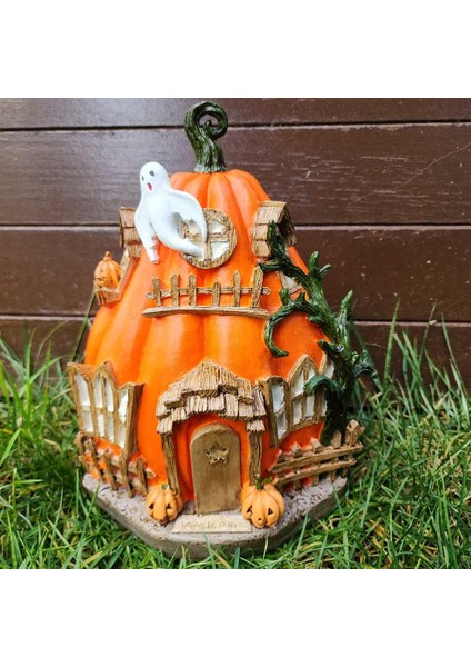 Halloween Bal Kabağı Ev Heykeli indirimleri