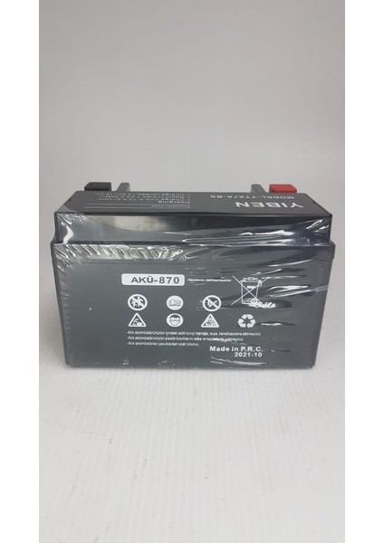DP-12V / 7 Ah Yatık Akü Deeppower Scooter