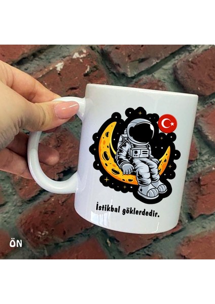 Size Özel Istikbal Göklerdedir Seramik Baskılı Kupa Bardaklar