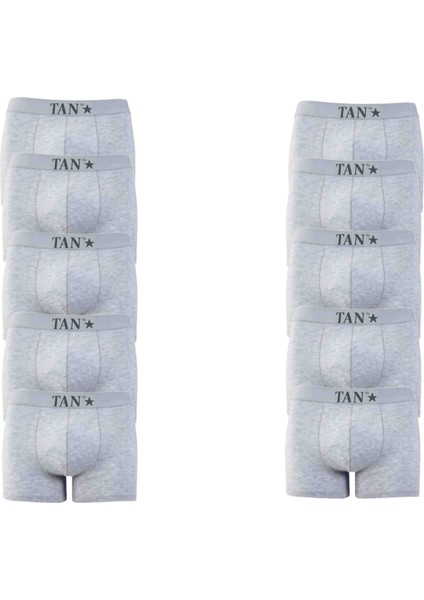 Tan Boxer,baksır 10 Lu Gri Ekonomik Paket Pamuklu,likralı,esnek Kumaş Oris Iç Giyim fırsatları