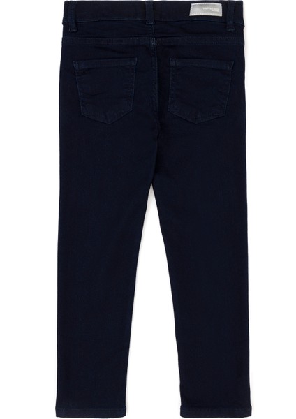 U.S. Polo Assn. Kız Çocuk Koyu Mavi Jean 50288271-DN0023