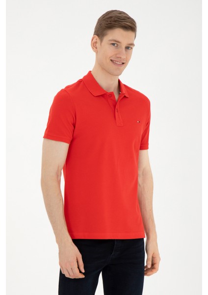 U.S. Polo Assn. Erkek Kırmızı Tişört Basic 50286724-VR030