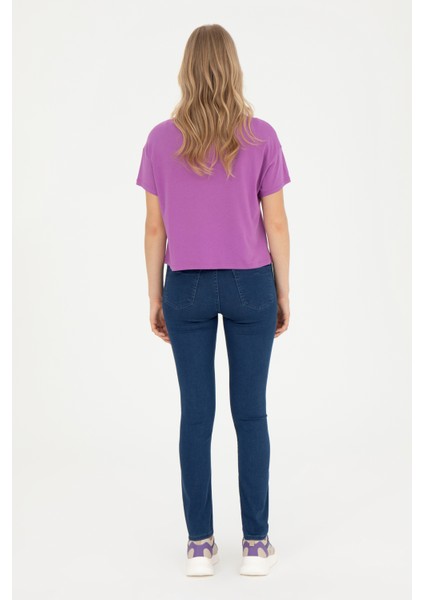 Kadın Mavi Pantolon (Jean) 50280328-DN0022
