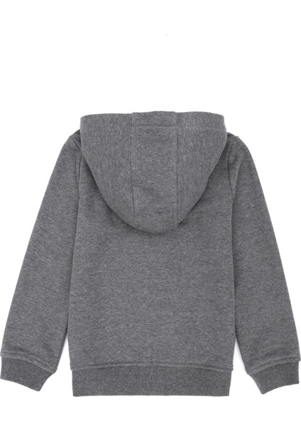 U.S. Polo Assn. Erkek Çocuk Antrasit Melanj Sweatshirt 50276191-VR081