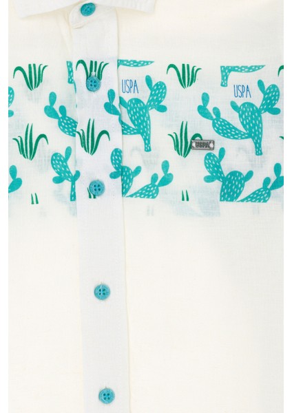 Erkek Çocuk Mint Gömlek Desenli 50264502-VR090 modelleri