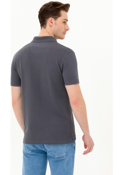 Erkek Antrasit Tişört Basic 50263238-VR006 indirimleri
