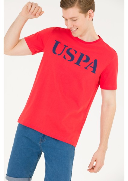 U.S. Polo Assn. Erkek Kırmızı Tişört Basic 50262976-VR213