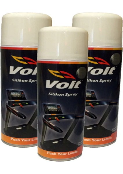 500ML Silikon Sprey Koşu Bandı Yağı 3 Adet Kokusuz ve Yüksek Yayılma Etkisi Sağlar
