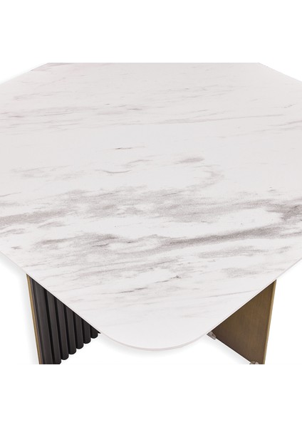 Nassau Küçük Orta Sehpa - Seramik Üst Tabla fırsatları