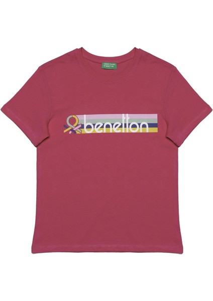 United Colors Of Benetton Kız Çocuk T-Shirt BNT-G20490