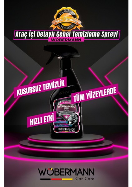 Lastik ve Tampon Koruyucu Parlatıcı Tire Shine Sprey 400 Ml.