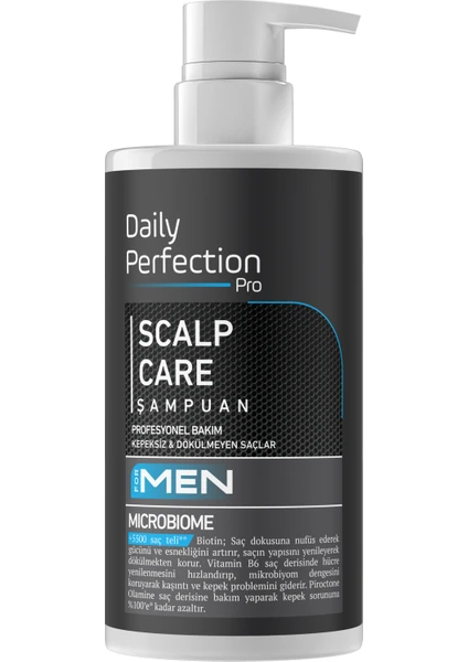 Daily Perfection Pro Scalp Care For Men Şampuan 450 ml