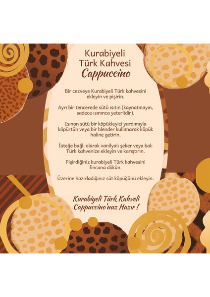 Mim And More Kurabiyeli Türk Kahvesi Kurabiye Aromalı Türk Kahvesi 200 gr