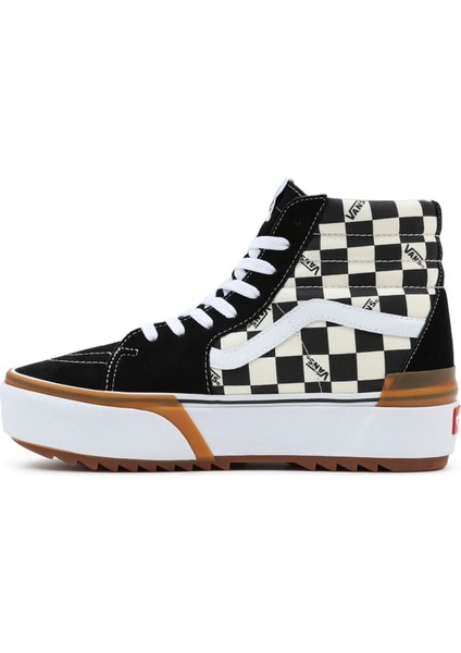 Checkerboard Sk8-Hı Stacked Kadın Sneaker VN0A4BTWVLV1