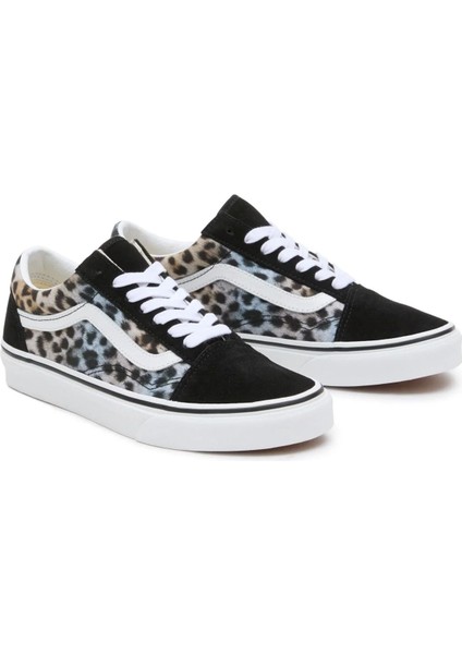 Old Skool Ayakkabı Black Cheetah Kadın Sneaker VN0A5JMI9NO1
