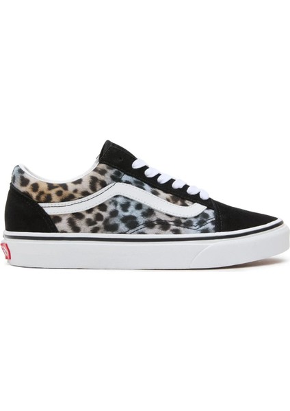 Old Skool Ayakkabı Black Cheetah Kadın Sneaker VN0A5JMI9NO1