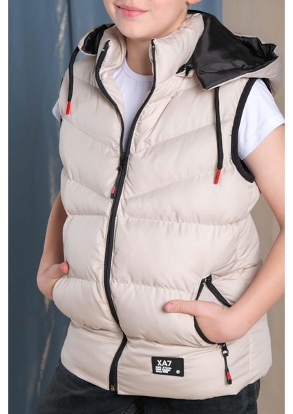 Erkek Çocuk Çıkarılabilir Kapüşonlu Şişme Yelek 2063Y fırsatları