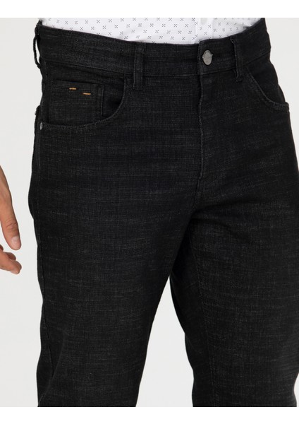 Erkek Siyah Slim Fit Jean Pantolon 50277930-VR046 indirimleri