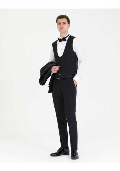 Erkek Siyah Ex. Slim Fit Smokin 50268914-VR046 fiyatları