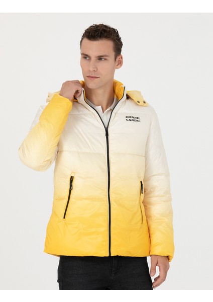Erkek Sarı Kapüşonlu Spor Mont 50272840-VR044 modelleri