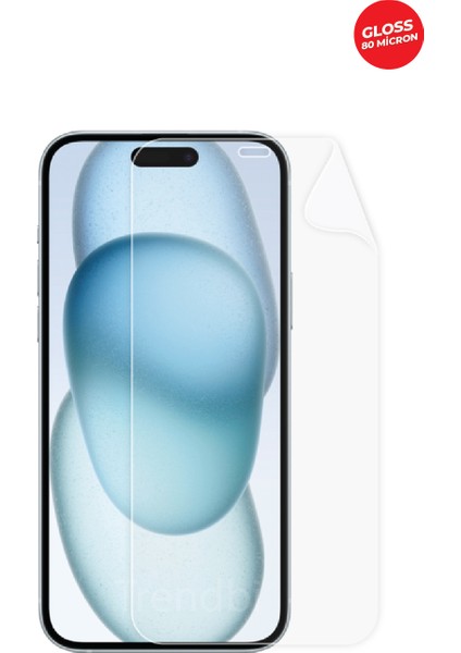 IPHONE 15 Plus Ekran Koruyucu Tpu Film