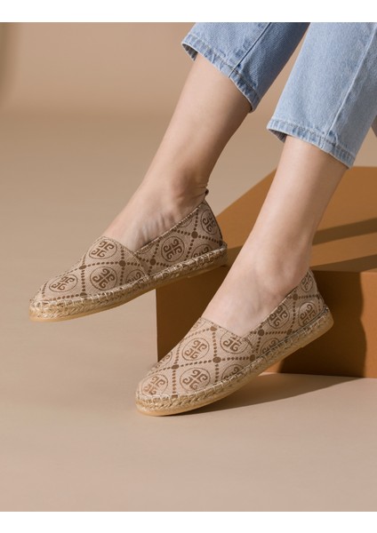 Kadın Kahverengi Espadril Ayakkabı 50268249-VR029