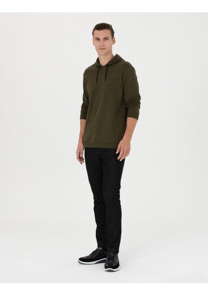 Erkek Siyah Slim Fit Kanvas Pantolon 50278130-VR046 modelleri