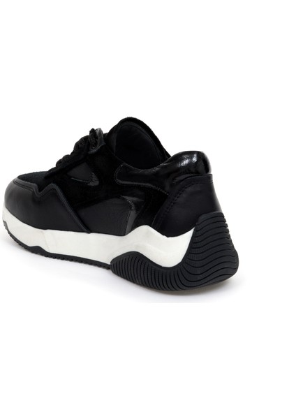 Kadın Siyah Sneaker 50277676-VR046 indirimleri