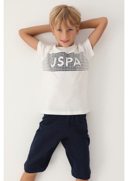 Erkek Çocuk Krem Pijama Takım 50291570-VR071