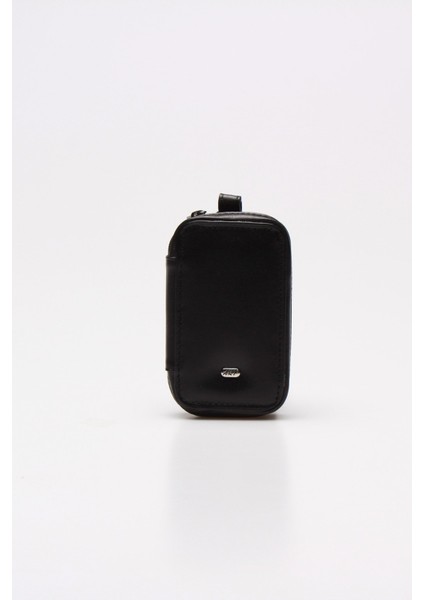 018 003 Siyah Deri Cüzdan Anahtarlık