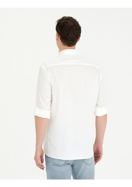 Erkek Aqua Regular Fit Uzun Kollu Gömlek 50265593-VR007 indirimleri